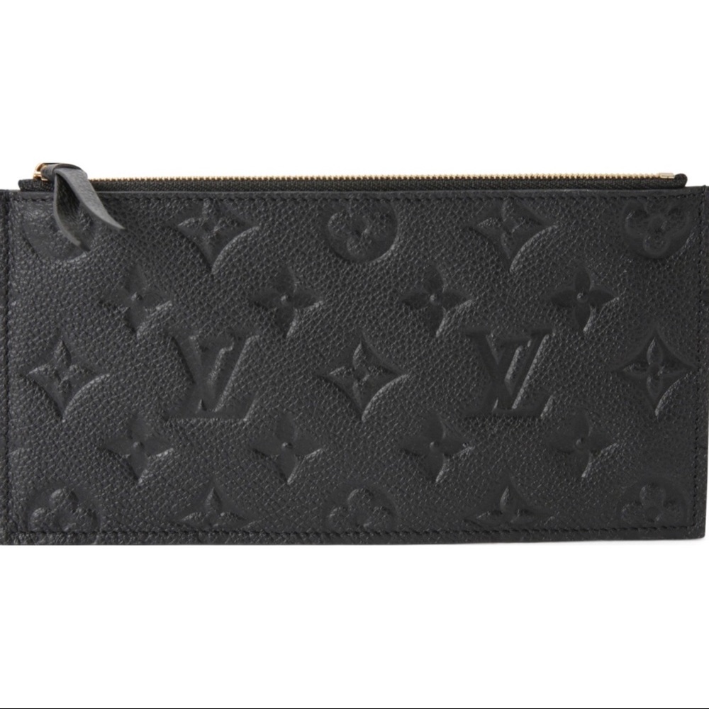Louis Vuitton Felicie Empreinte noir Zipper Pouch